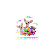 Load image into Gallery viewer, Cottonball Crew Bubble-free stickers