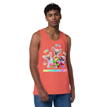 Load image into Gallery viewer, Cottonball Crew Men’s premium tank top