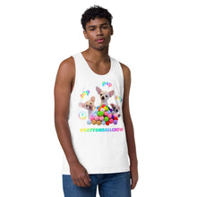 Load image into Gallery viewer, Cottonball Crew Men’s premium tank top