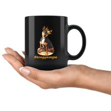 Load image into Gallery viewer, King Georgie Black 11oz Mug