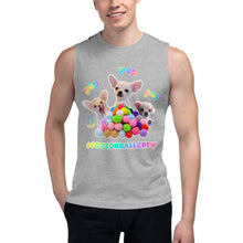 Load image into Gallery viewer, Cottonball Crew Unisex Muscle Shirt