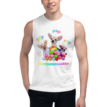 Load image into Gallery viewer, Cottonball Crew Unisex Muscle Shirt