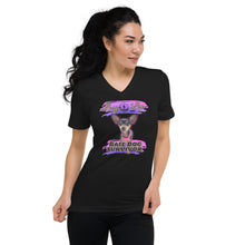 Load image into Gallery viewer, Lucy Lou Unisex Short Sleeve V-Neck T-Shirt