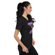 Load image into Gallery viewer, Lucy Lou Unisex Short Sleeve V-Neck T-Shirt
