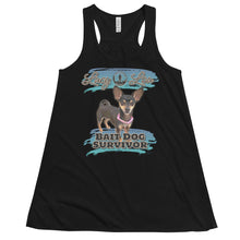 Load image into Gallery viewer, Lucy Lou Women's Flowy Racerback Tank
