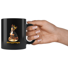 Load image into Gallery viewer, King Georgie Black 11oz Mug