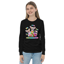Load image into Gallery viewer, Cottonball Crew Youth long sleeve tee