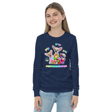 Load image into Gallery viewer, Cottonball Crew Youth long sleeve tee