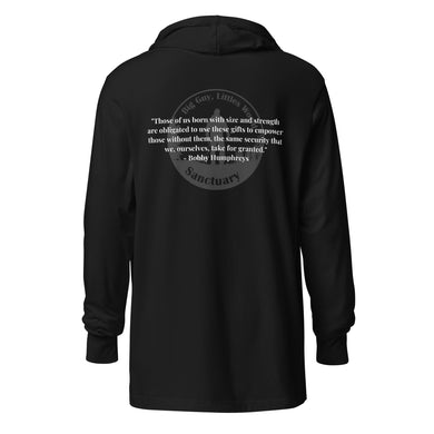 Statement Hooded long-sleeve tee