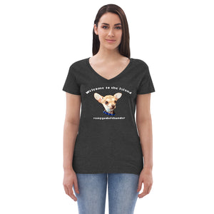 Welcome Thor Women’s recycled v-neck t-shirt