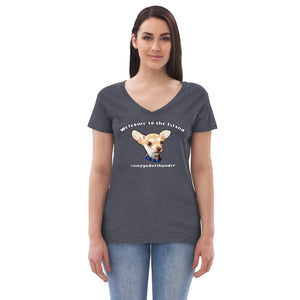 Welcome Thor Women’s recycled v-neck t-shirt