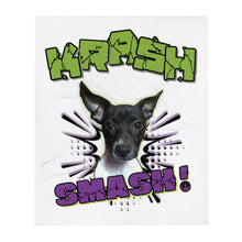 Load image into Gallery viewer, KRASH Smash Throw Blanket