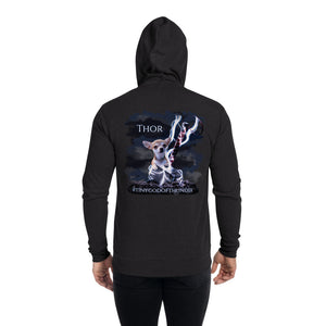 Unisex Thor Zip Front hoodie