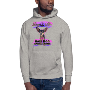 Lucy Lou Front Print Unisex Hoodie