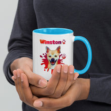 Load image into Gallery viewer, Winston Mug with Color Inside