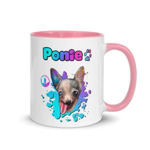 Ponie Mug with Color Inside