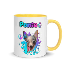 Load image into Gallery viewer, Ponie Mug with Color Inside