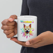 Load image into Gallery viewer, Winston White glossy mug